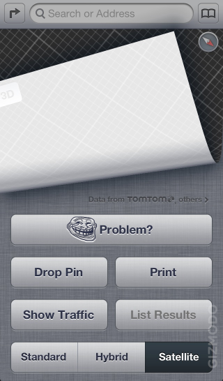 Illustration for article titled iOS 6.1 Beta’s Biggest Change So Far Looks Like Bug Reports for Apple Maps